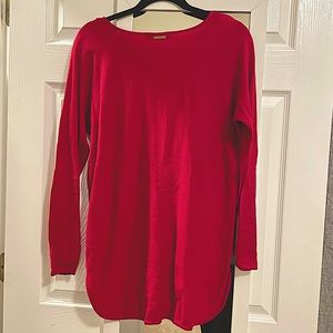 Hot Pink Michael Kors Women’s Long Tunic Shirt - Medium